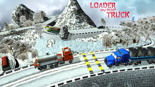 トラック運転の上り坂：トラックシミュレーターゲーム2020
