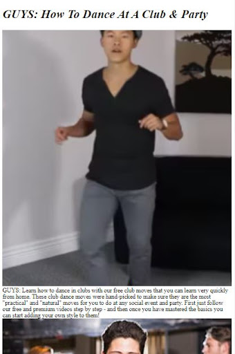 How to Dance with a Guy ekran görüntüsü