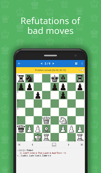 Обучение шахматам - от простого к сложному 1.5.6 APK + Мод (Unlimited money) за Android