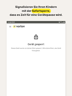 Norton Family Parental Control Screenshot