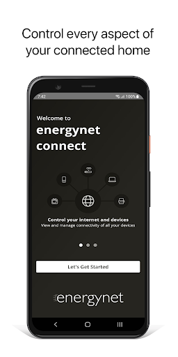 Android application energynet connect screenshort