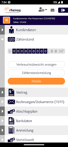 meine rhenag Screen 2
