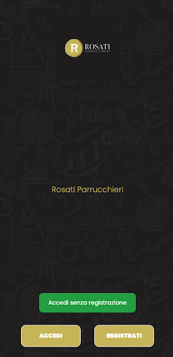 Android application Rosati Parrucchieri screenshort
