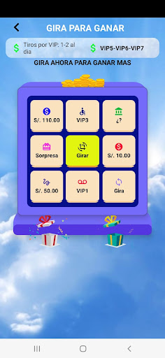 Android application TAXICOMISIONA screenshort