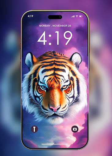 Tiger Wallpaper 4K Screen 3