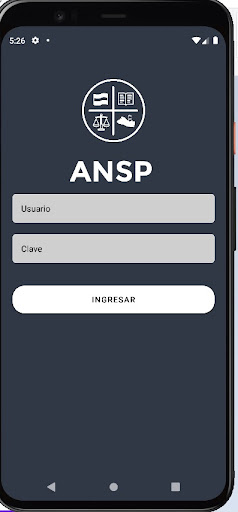 Android application ANSP screenshort
