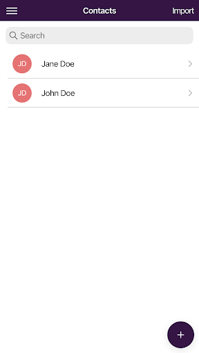 Android application CMPLTE SMS screenshort