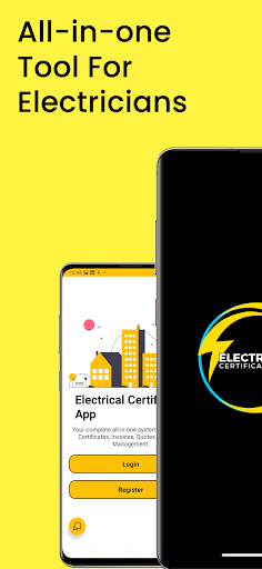 Android application Electrical Certificate App screenshort