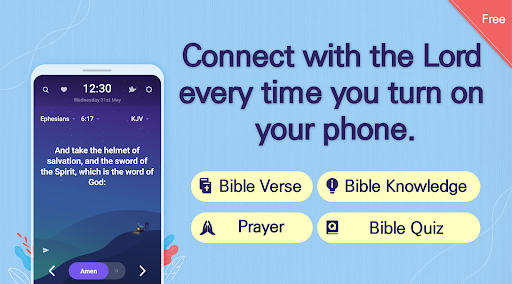 BitBible (Lockscreen, English) screenshot 1