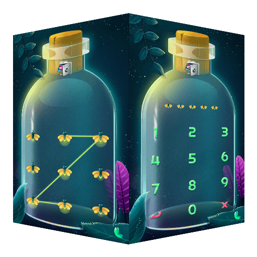 AppLock Live Theme Firefly logo