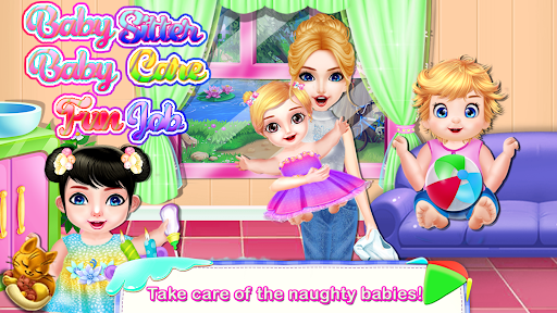 Android application Babysitter Baby Care Fun Job screenshort
