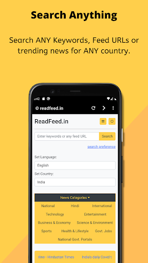 ReadFeed.in Screen 3