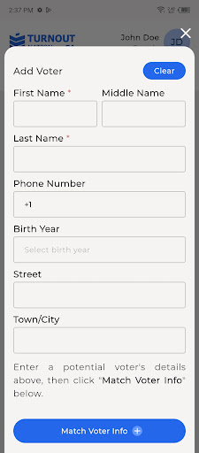 App screenshot