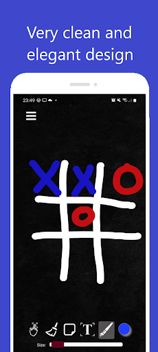 Android application Blackboard draw screenshort