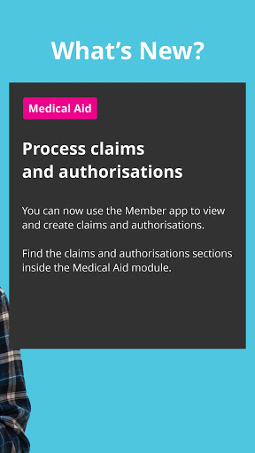 Namibia Health Plan Member App Screen 2