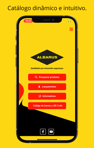 Android application Albarus Catálogo screenshort