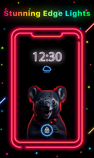 Phone Screen RGB Edge Lighting
