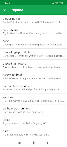 RepoViewer Screen 2