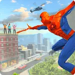 Cover Image of Herunterladen Superhero Flying:Ropehero Game 1.1 APK