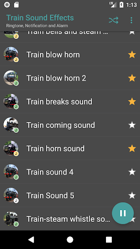 Train Sounds Screen 3