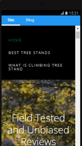 Android application Tree Stand Ranger screenshort