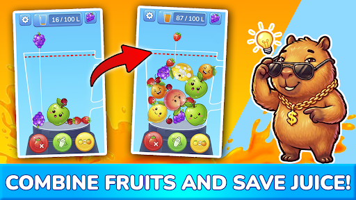 Capi Bar: Merge & Idle Tycoon screenshot 1