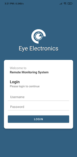Android application Eye RMS screenshort