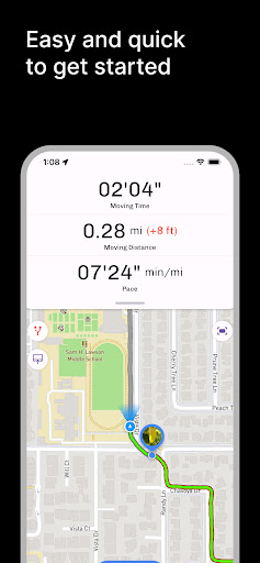 Android application LAT - Share outdoor activities screenshort