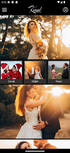 Android application Kumsal Foto Ajans screenshort