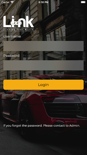 Android application Li-nk Driver screenshort