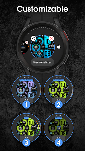 PRADO X142 Digital WatchFace screenshot 4