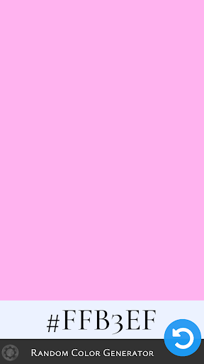 Android application Random Color Generator screenshort