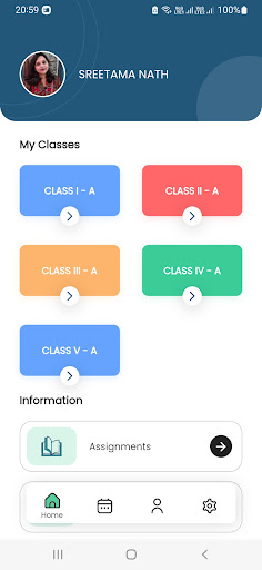 Florence Institution - Teacher Screen 3