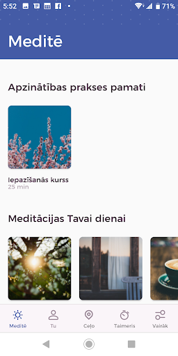 Android application Miervidi screenshort