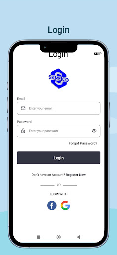 Android application Skmeico screenshort