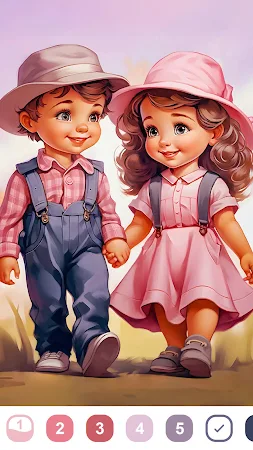 Game screenshot Love Color - Paint By Number mod apk