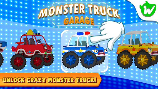 Wolfoo Monster Truck Police  screenshots 5