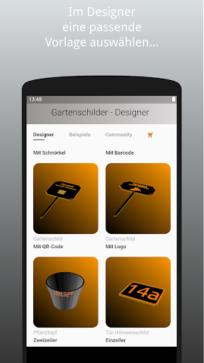 Android application Gartenschilder 🪧 screenshort