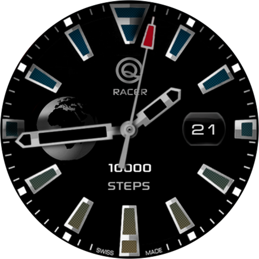 Racer Watchface Animated logo