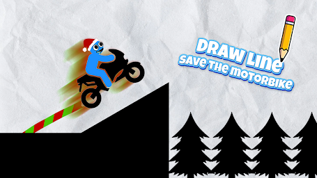Draw Line: Save the Motorbike
