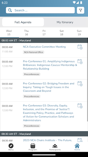 NCA 2023 Screen 3