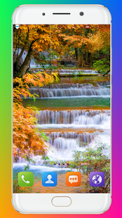 Waterfall Wallpaper HD android2mod screenshots 2