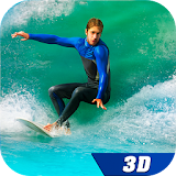 Surfing Board Rider Simulator - Water Sports Game icon