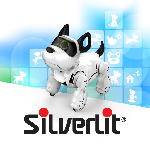 Robot chien Pupbo bleu de Silverlit pour les enfants