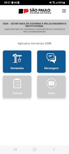 Convênios SGRI Screen 2