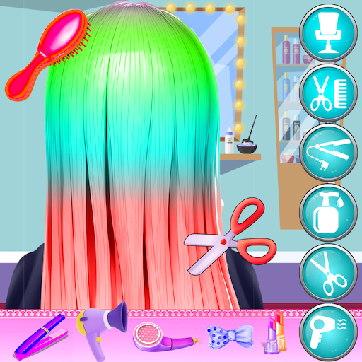 Christmas Girls Hair Spa Salon logo