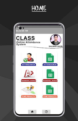 Bs.IS Online Attendance System Screen 3