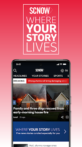 Android application SCNow Florence Morning News screenshort