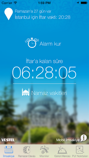Vestel Mobil İmsakiye Screen 2