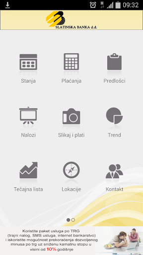Android application mSLB Ret. screenshort